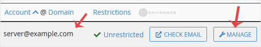 Manage Email Settings