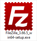 FileZilla setup file