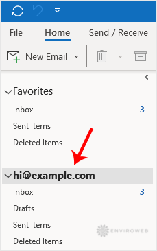 Outlook Mail Sidebar