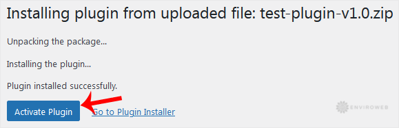 Activate Plugin